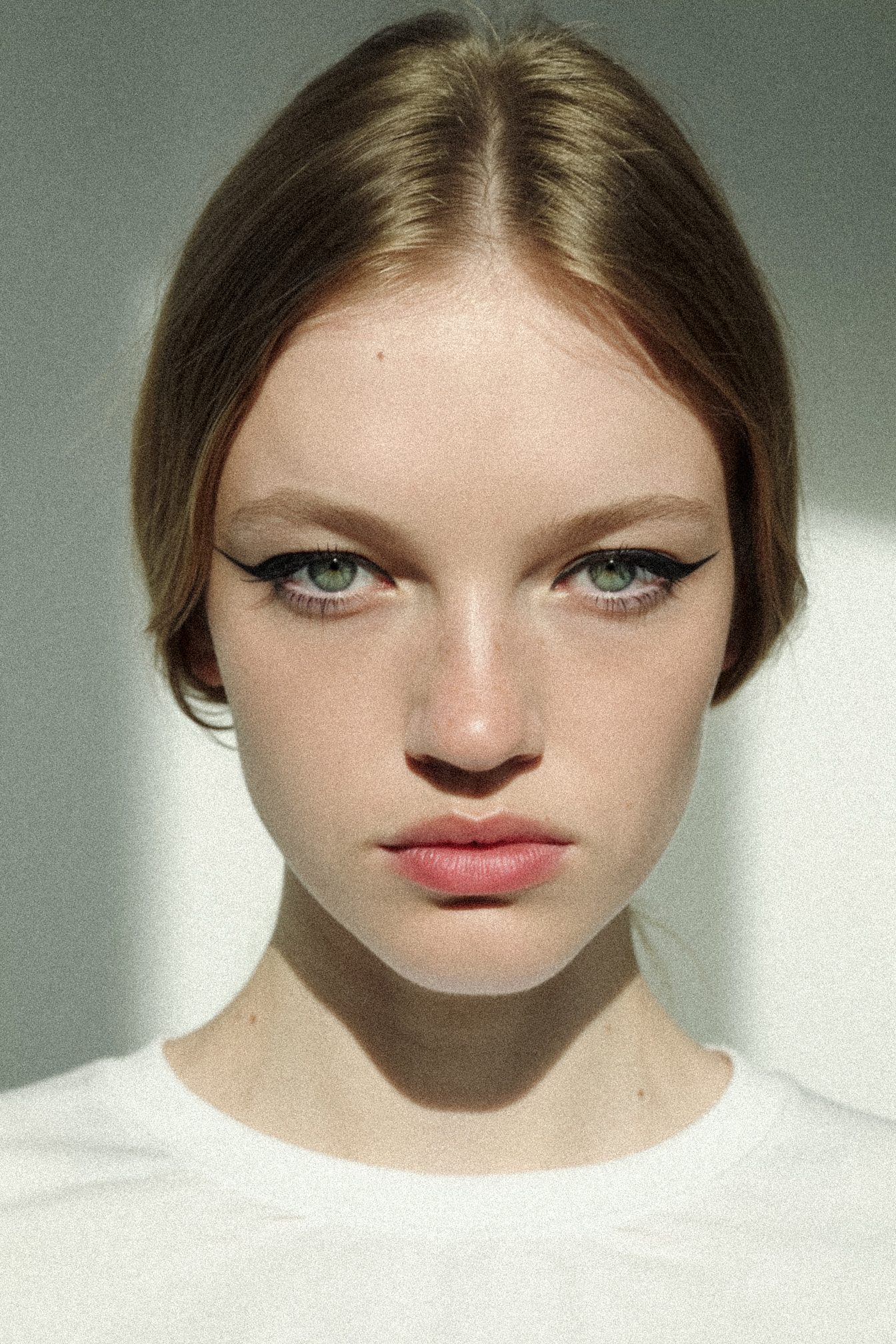 Editorial close portrait in natural light